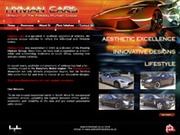 website design hyman cars